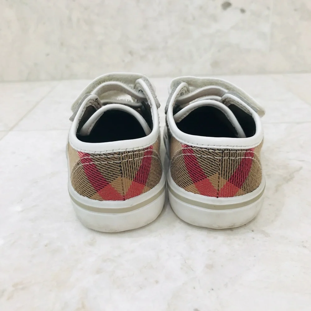 BURBERRY Nova Check Sneakers Plaid - Picture 4 of 11